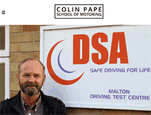 Tablet Screenshot of drivinglessonsinmalton.com